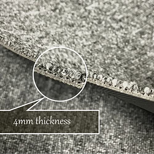 20"X20" Carpet Tile 20 Tiles/54 Sq Ft Indoor Outdoor Carpet Squares With Adhesive Stickers 0.2" Pile Height Commercial Carpet Tiles With Non-Slip Pvc Backed - Easy Diy Installation,Grey Polyester #TOP5