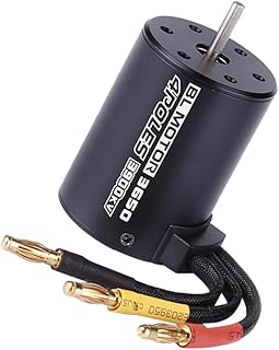 Totority Combinação De Motor Sem Sensor Rc Carro Caminhão Rastreador Motor Sem Escova Esc Kit Sem Sensor Veículo Off-Road Motor Sem Escova Rc Sem Escova 1/10 Sem Escova 3900Kv Motor Sem