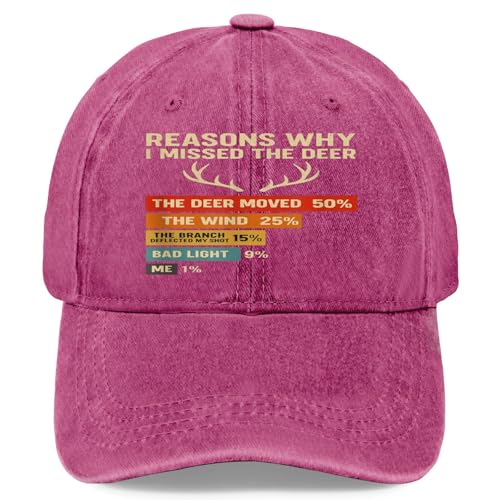 Funny Hunter dad Reasons why i Missed The Deer Hunting