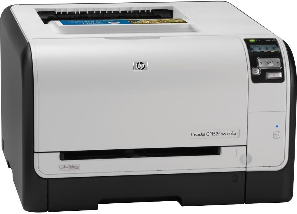 HP Laserjet Pro CP1525nw Color Printer (CE875A) (Renewed)