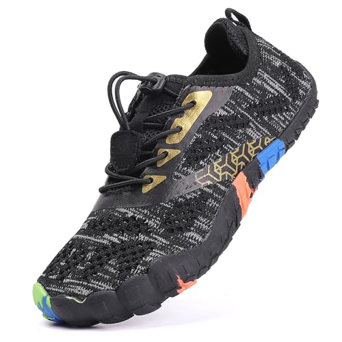 DimaiGlobal Kids Barefoot Shoes Boys Trail Running Shoes Girls Running Shoes Sneakers Athletic Tennis Shoes Toddler Little Kid Big Kid