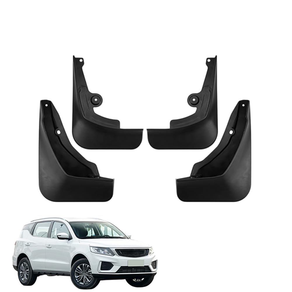 Amhvmu Normal 4Pcs Mud Flaps For Geely Vision X6 2020 2021