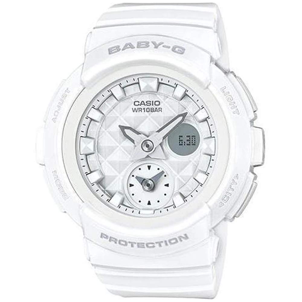 Casio Baby-g Analog-Digital White Dial Womens Watch - BGA-195-7ADR (BX076) (B01N6BHEK6) Amazon Price History, Amazon Price Tracker