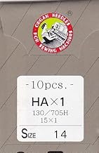 Organ Sewing Needles No. 14 Household HA, 1 Bag, Pack of 10