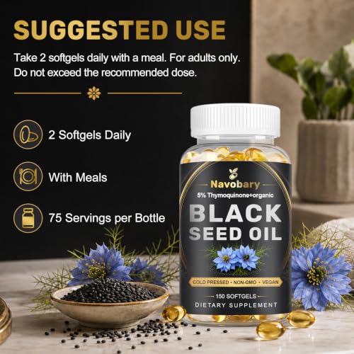 Navobary Black Seed Oil Softgels