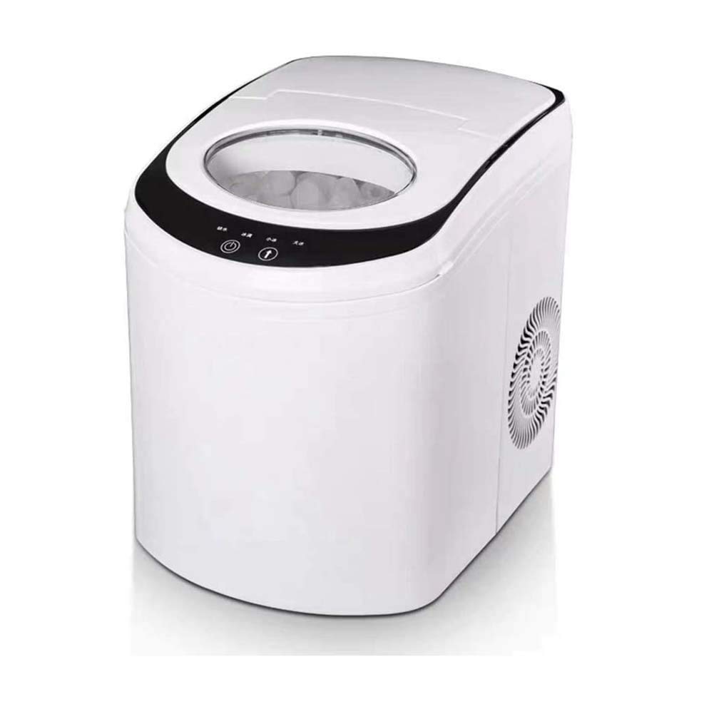 Ice Maker,Home Commercial Ice Cube Makers Automatic Ice Maker Machine Mini Bullet Round Ice Cube Block Making Machine for Bar Milk Tea Shop