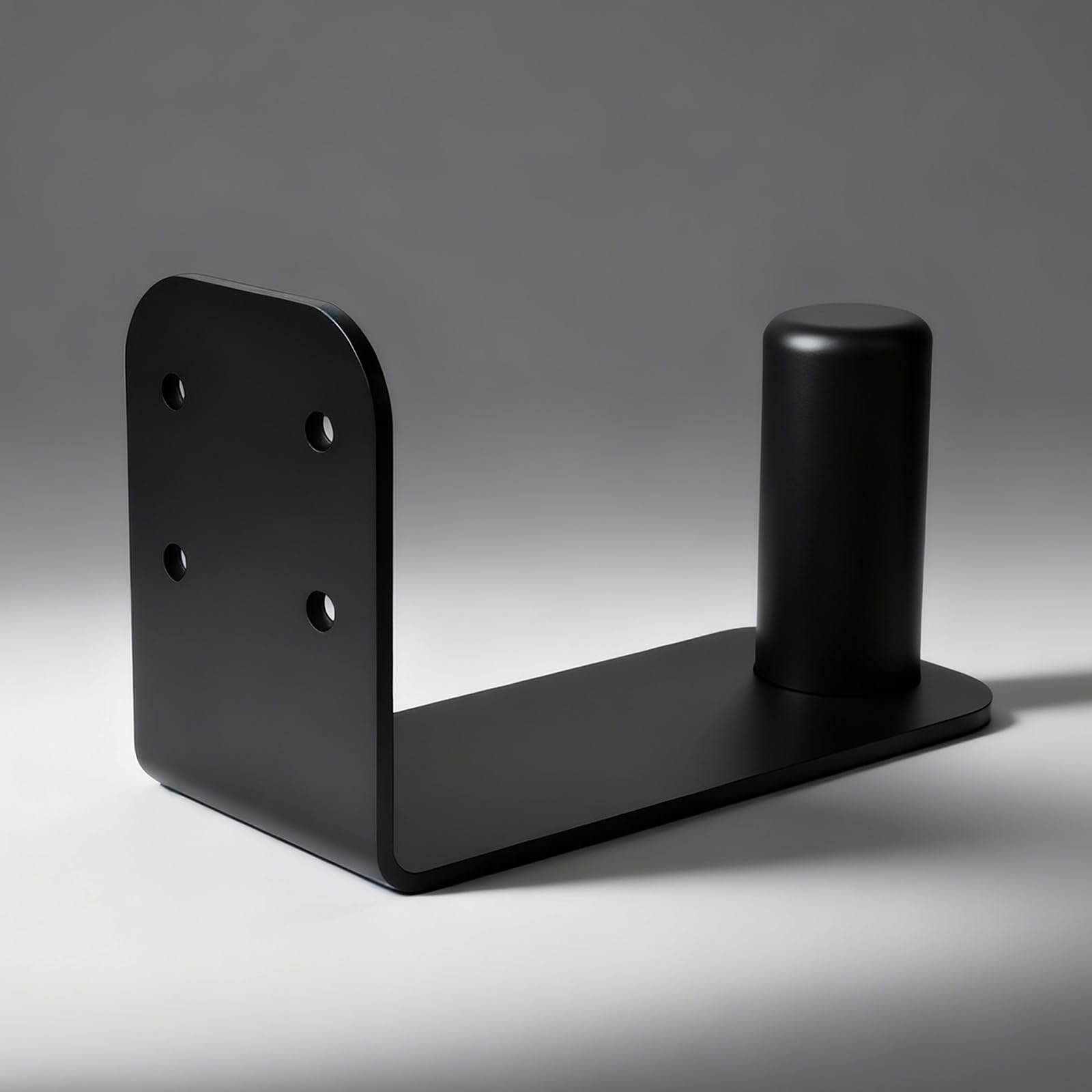 NUEAYMS Soporte de Montaje en Pared de Metal Abrazadera de Soporte de Techo Altavoz Envolvente Gancho Trasero Placa de suspensión para Accesorios de Altavoz Compacto EON Estante de fácil instalación