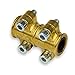 Produktbild Stabilo-Sanitaer Reparaturschelle 12 mm Dichtschelle Dichtungsschelle Messing Dichtungsband Reparatur Kupferrohr Heizungsrohr reparieren