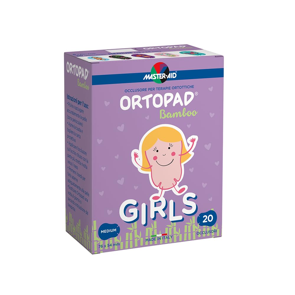Ortopad Cer OCUL Girls Med 20PZ