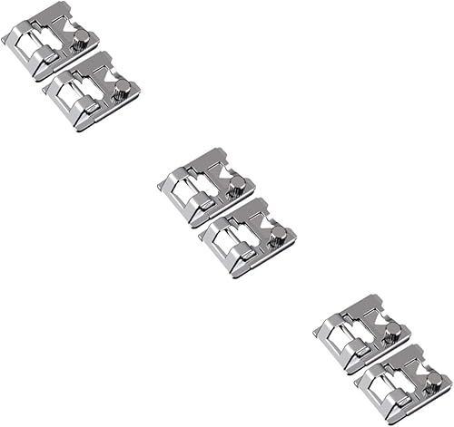 STOBOK 6 Pcs Zipper Foot Presser Foot Holder Máquina De Afeitar Sewing Machines Kits Sew Machine The Sewing Machine Sewing Needles Machine Presser
