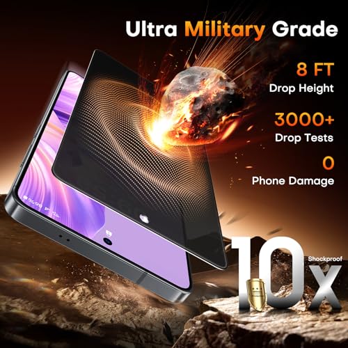 Image of TOCOL Privacy Screen Protector for Samsung Galaxy S26, 9H Hardness Military Grade Shatterproof HD Tempered Glass Easy Installation Case Friendly 2 Pack