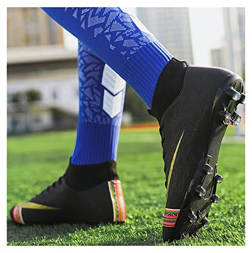 Voetballaarzen Heren High Top Voetbal Training Schoenen Schoenplaatjes Buiten Professionele Sneakers Track En Field Competitie Schoenen Unisex - Image 5