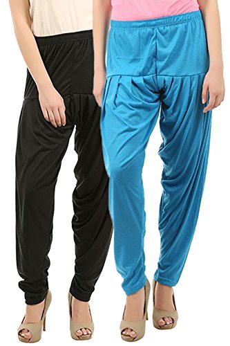 Image of Buy That Trend Patiyala Pants for Women Viscose Dhoti Patiyala Salwar Harem Bottoms Pants