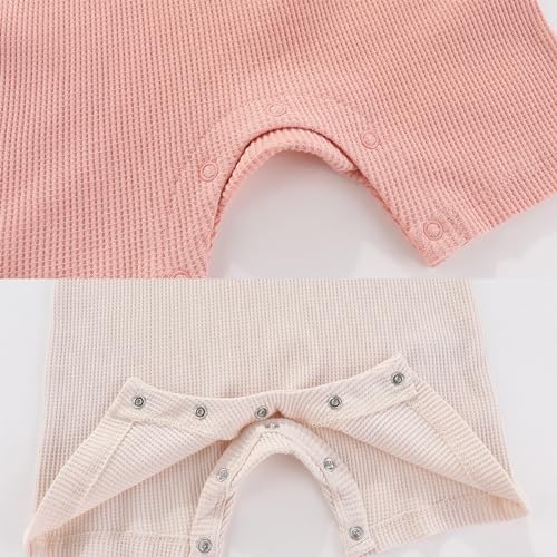 Baby Bodysuits Solid Romper One-Piece Newborn Clothes 2 Pack Baby Shower Gifts4