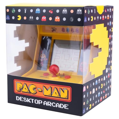 DESIGN PORTATILE: Console arcade desktop compatta e leggera, perfetta per giocare ovunque