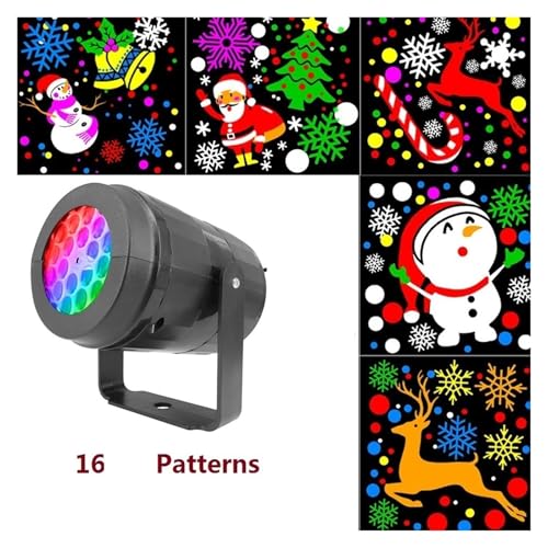 Projecteur de Noël flocon pour en finir avec les décorations difficiles à installer - 7