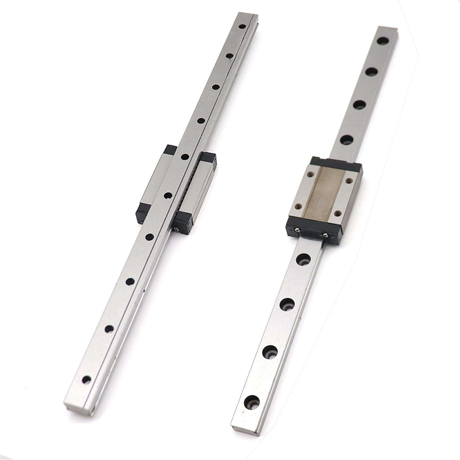 Lcuihong-Guide de Rail linéaire Mgn12h mgn9h mgn12c mgn15h Carri + mgn12 mGN9 mGN5 mGN7 100-800 mm Guide de Rail linéaire Solide et Durable (Color : MGN12H, Guide Length : 500mm)