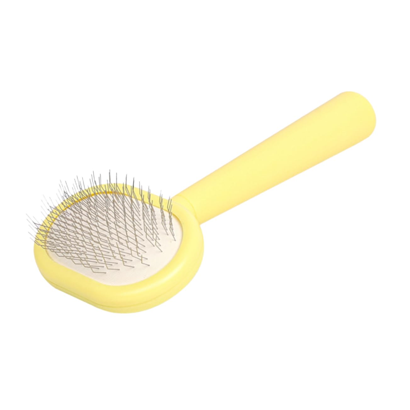 Parliky Pet Cleaning Comb Long-handled Cat Comb Cat Grooming Brush Slicker Brush for Grip Hair Removal