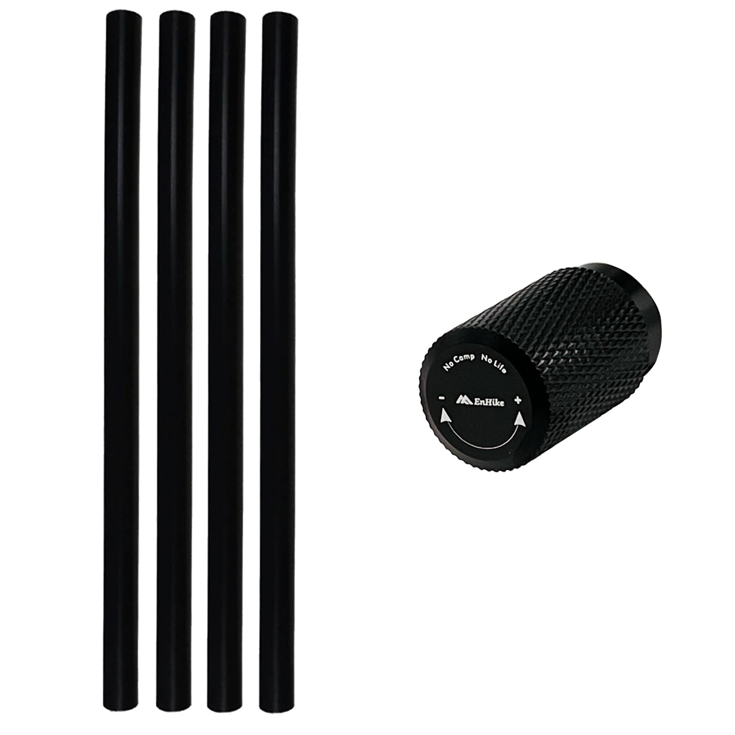 EnHike Heat Resistant Silicone Tube Heat Control Knob Assist Set for SOTO Regulator Stove ST-310/ST-340 (Black) : Sports & Outdoors