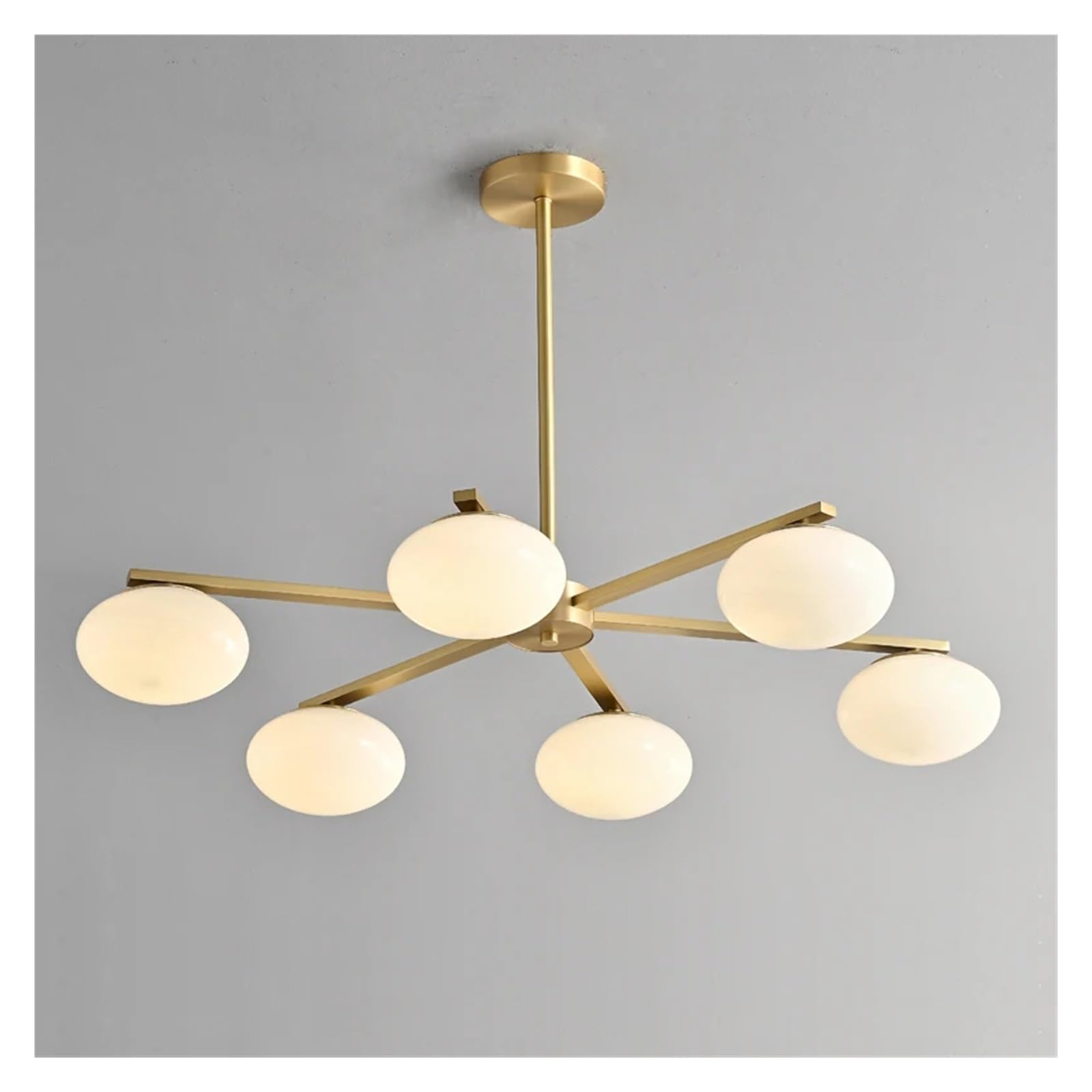 ITOSUI Nordic Glass Chandelier Lighting Copper Hanging Lamp Living Room Dining Bedroom Study Home Deco Fixtures,Modern
