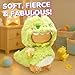 Jrelecs Dinosaur Costume Clothes for 17cm/6.7inches Doll,2 Piece Set Hat Clothing,Boys and Girls Stylish Adorable Dolls Clothes Accessories (Doll Not Included)