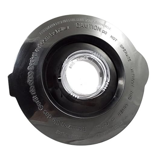 Univen Blender Jar Lid Compatible with Black & Decker Blenders Jars with 4-5/8" Opening