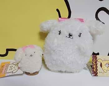 ポムポムプリン - ポムポムプリン　マカロン　ぬいぐるみ　マスコット ポムポムプリン - ぬいぐるみセット♡ポムポムプリン＆マカロン