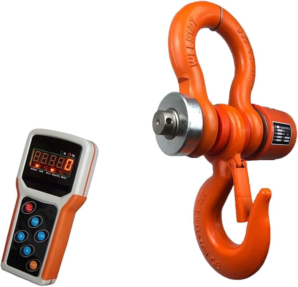 30000lbs Heavy Duty Crane Scale Digital Crane Scale Industrial Hanging Weighing Scale with Wireless Meter 30000lb/15T