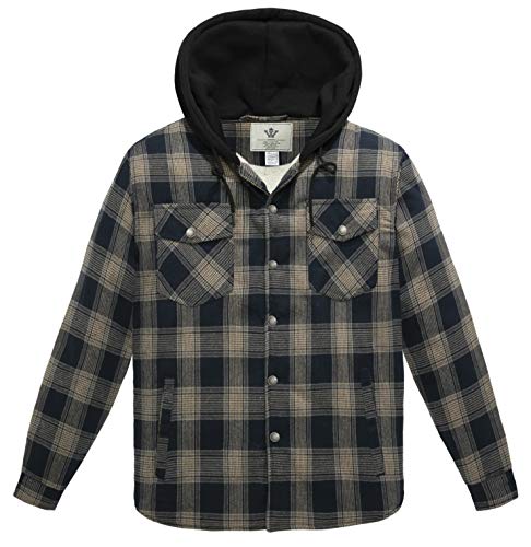 WenVen - Adjustable Button Cuffs Hoodie Gives Simple And Classic Look