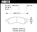 Hawk Performance HB111U.610 DTC-70 Motorsport Brake Pads