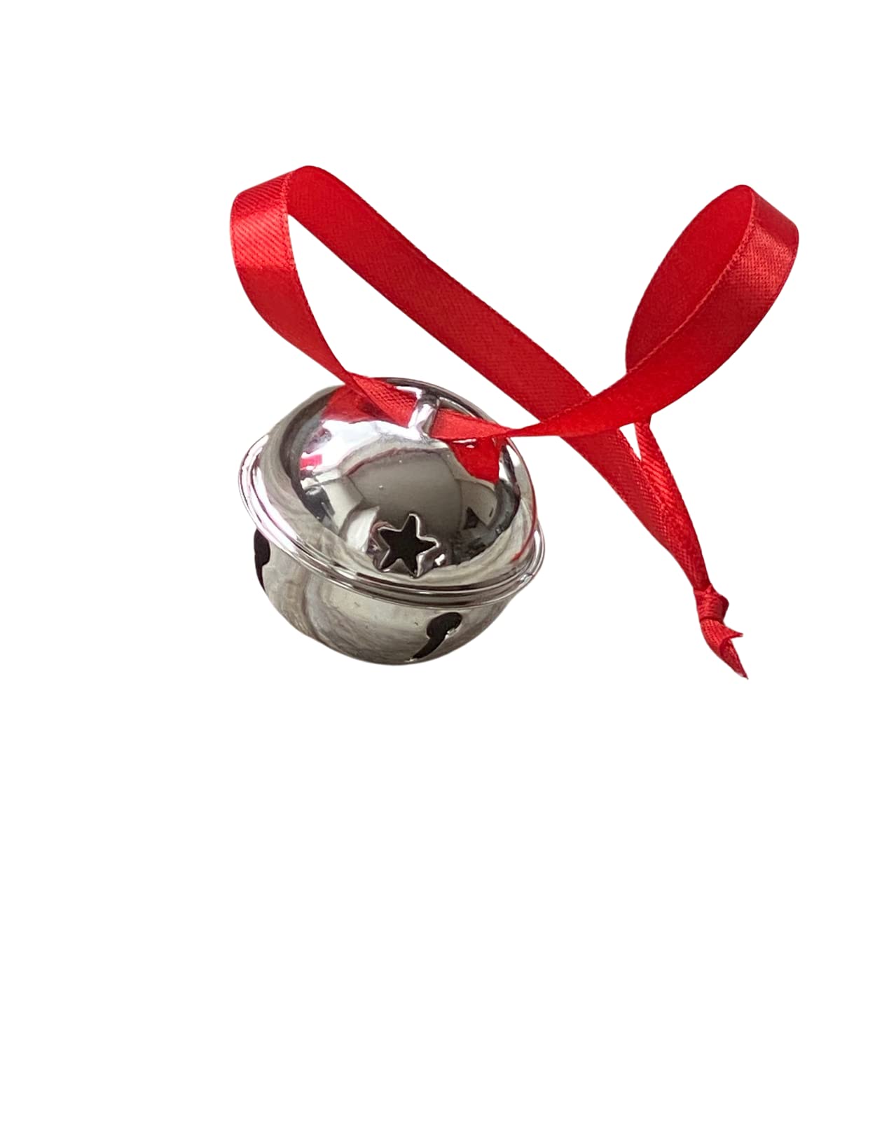 Silver christmas bell Clearance