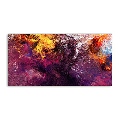 Art mural en verre de sécurité Coloray 140x70cm design chic salon