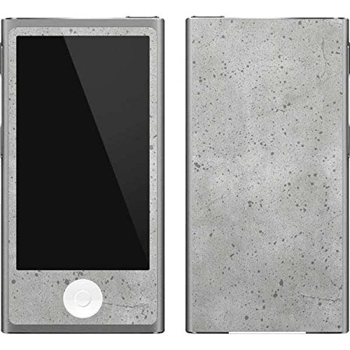 Skinit Decal MP3 Player Skin Compatible with iPod Nano (7th Gen&2012) - Originally Designed Light Grey Concrete Design
