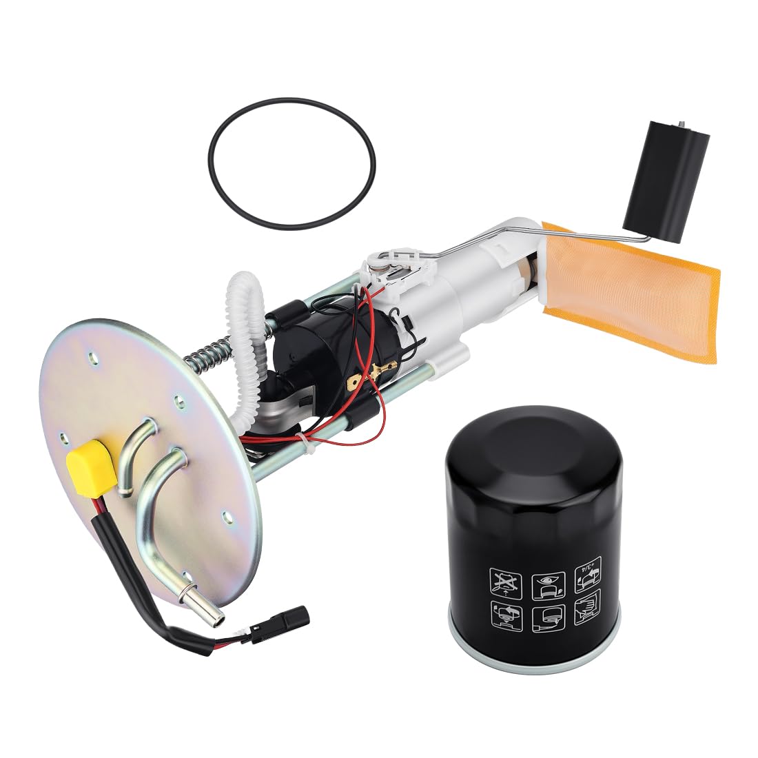 Juego de bombas de combustible y filtro de aceite para Polaris RZR 800 S 4 2008-2010 47-1019 2521011 2520595 2520914