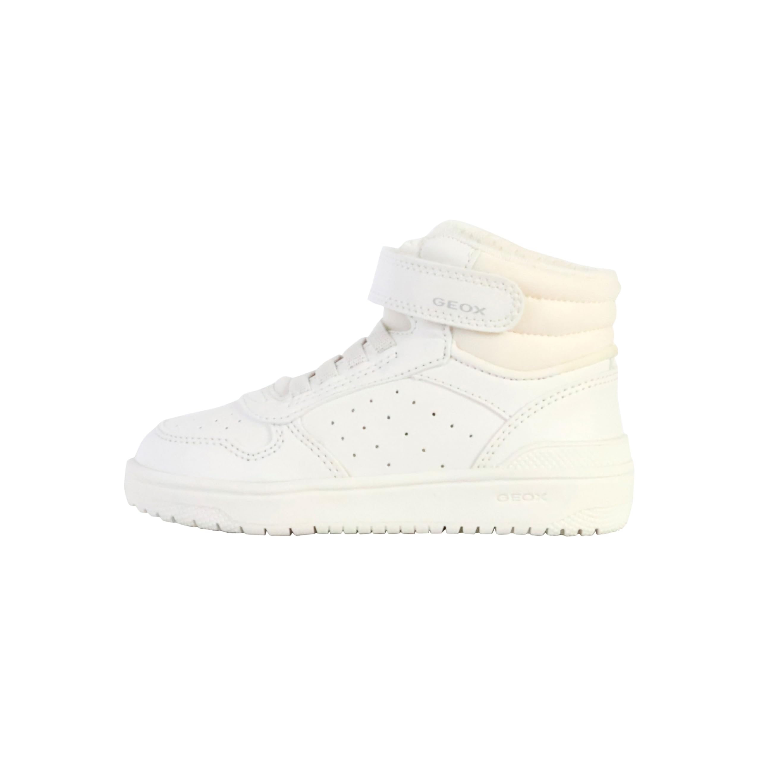 Geox Girl's J Washiba Girl a Sneaker, White a, 0 UK