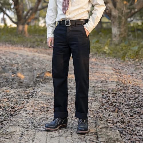 Red Tornado Black Officer 14.5oz Selvedge Jeans Relaxed Fit2