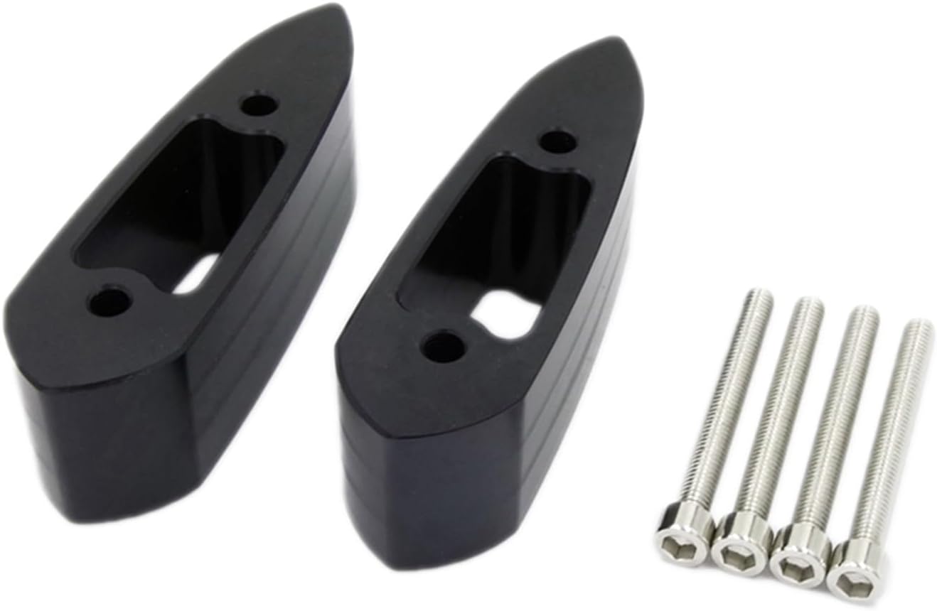 TCHAU Mirrors Bracket for Yamaha YZF-R3 YZF-R25 YZF R3 R25 Mirror Spacers Extenders Holder Motorcycle Mount Mirror Riser Extensions Adapter 2015 2016