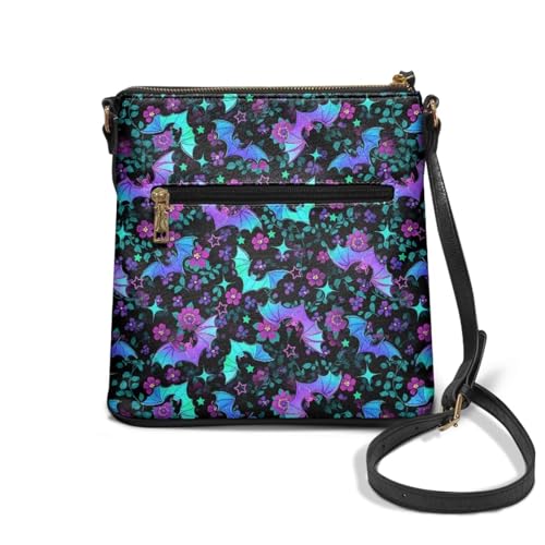 Image of Leather Purses for Women, Leather Hobo Bags for Women Travel Sling Purse Triple Zippered Pockets Shoulder Bag