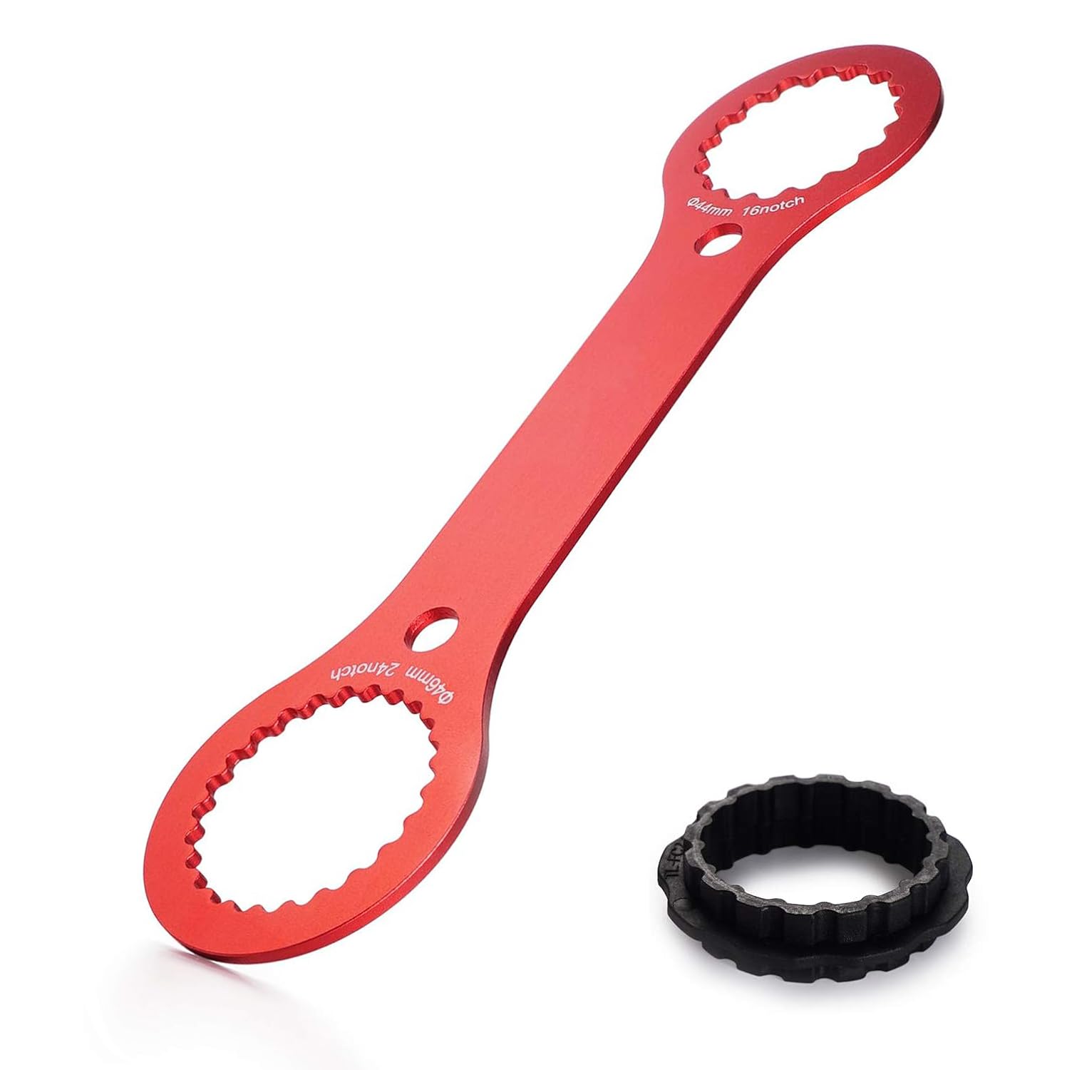 Voarge Centerlock Chiave regolabile, Chiave per movimento centrale MTB Repair BB Tool Multifunzionale, strumento di smontaggio movimento centrale della bicicletta per DUB/TL-FC32 25 24 per riparazione