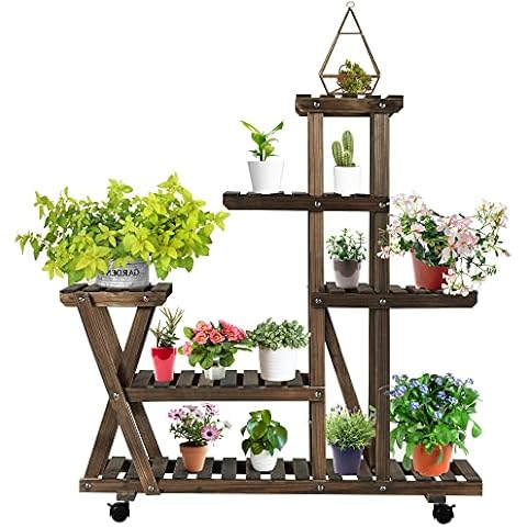 Supports de Pots de Fleurs Yaheetech Cover