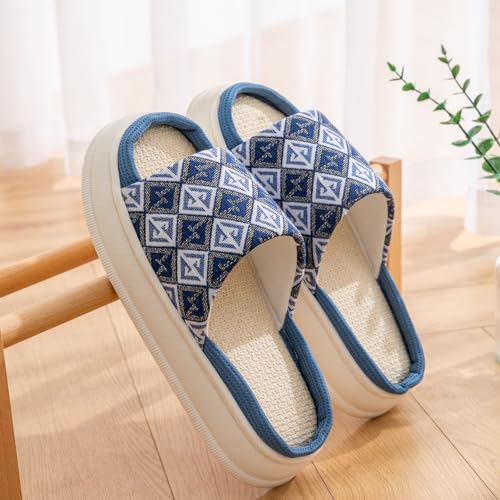 Silent Slippers Home Anti Slip Breathable Indoor Shoes Soft Soles Lightweight Men's and Women's Cloth Slips2