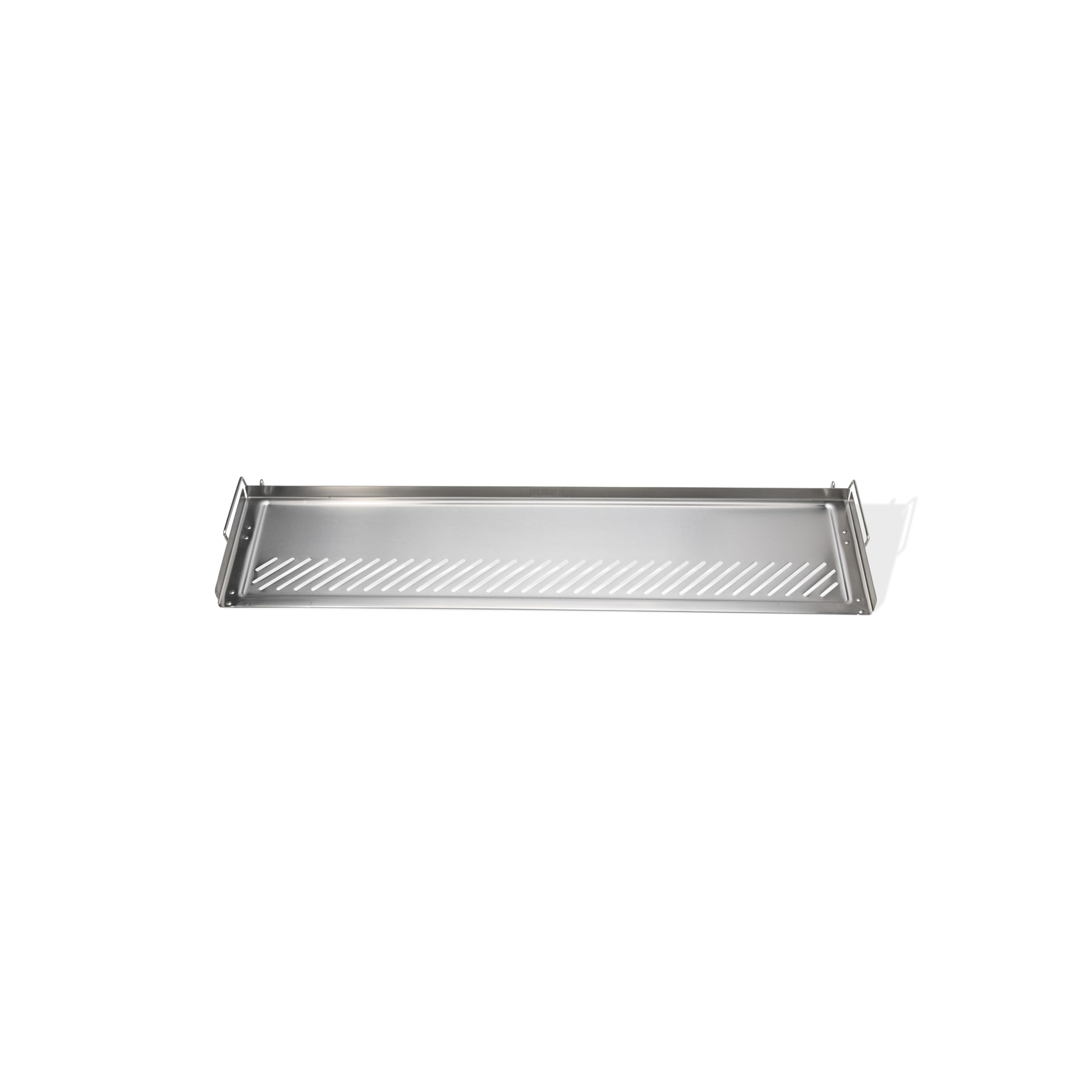 Weber Stojak grzewczy (76 x 20 cm) grill łupkowy od 76 cm, wykonany ze stali nierdzewnej, nadaje się do mycia w zmywarce, optymalny do utrzymywania ciepła żywności - srebrny (3400350)