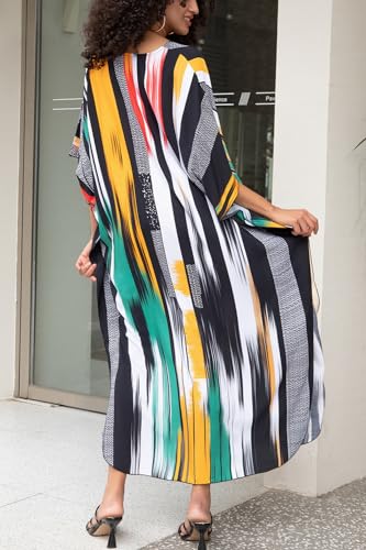 Robe Plus Size Loungewear Coupe Ample Bohème Chic