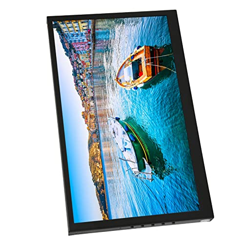 Naroote Zweiter Laptop-Bildschirm, Tragbarer, Professioneller 10,1-Zoll-Touchscreen-Monitor mit Integrierten Dual-Lautsprechern für das Büro – Bild 5