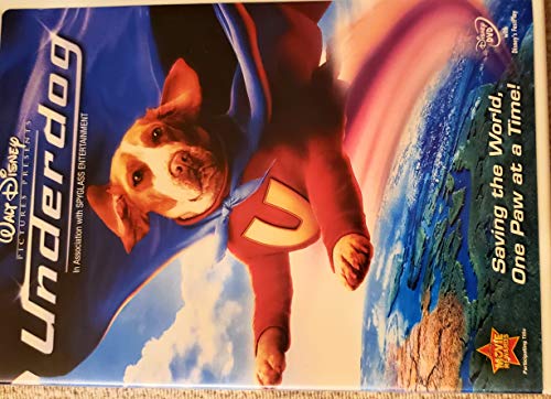 Attendre Disney Underdog (DVD, 2007) Factory Sealed - Boîtier Neuf d'Origine sous Cellophane