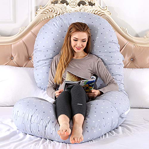 Oreiller de grossesse complet corps XIAOXIA et coussin maternité - 7