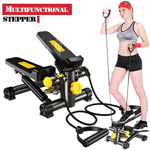 Kusou Step Machines Professional Cardio Training Stair with Resistance Bands Silent Home Exercise Fitness Mountaineering Multi-Function