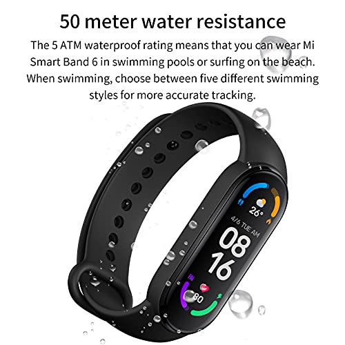 Xiaomi Mi Smart Band 6, Global versie, activiteitstracker, zuurstofdetectie in bloed, hartslagmeter, slaapmonitor… - Image 5