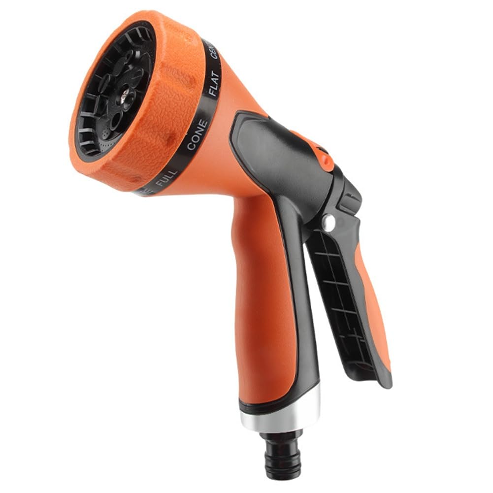 Aundhegrtt As Shown Garden Hose Nozzle Sprayer 10 Modes High Pressure Handheld Watering Tool Function