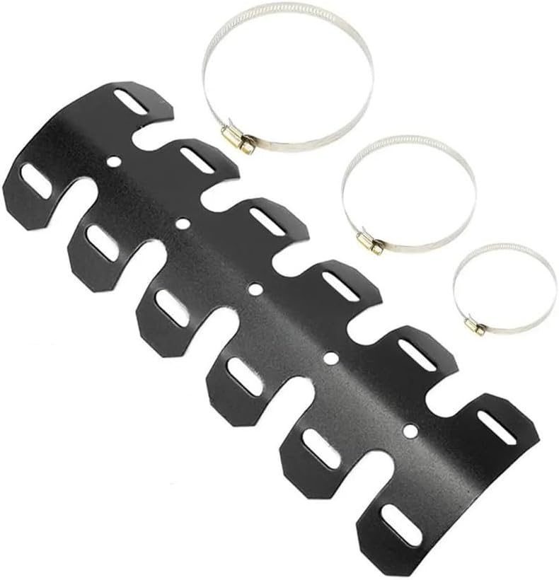 Exhaust Heat Shield for Motorcycle Bendable Exhaust Header Wrap Exhaust Heat Shield Motorcycle Exhaust Baffle Heat Shield Wraps